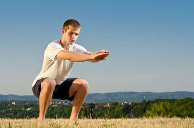 Squats are an effective exercise for preventing prostatitis