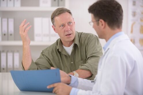 Often the patient learns about the presence of chronic prostatitis only during a visit to the doctor.