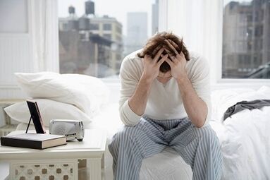 pity and headache with prostatitis